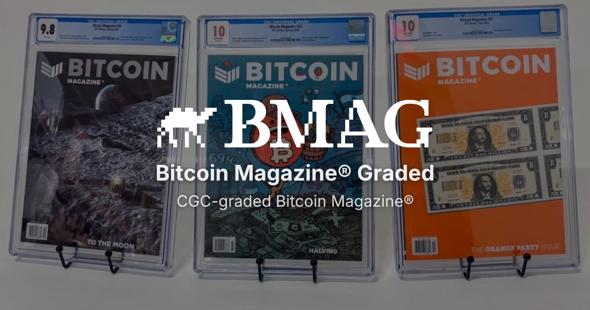 Bitcoin Magazine® Graded – BMAG Shop